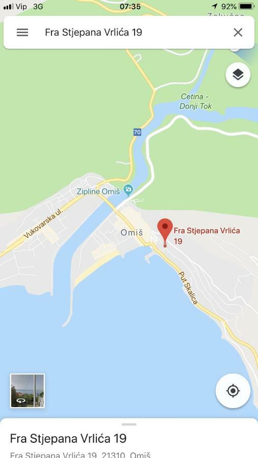 Apartman Studio Ganga Omiš Buitenkant foto